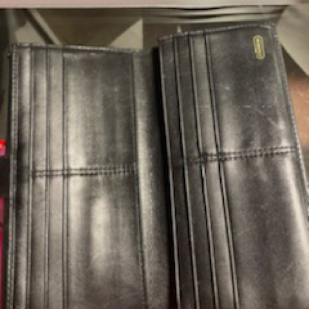Coach Black Fabric leather wallet - Picture 8 of 8